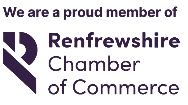 We are a proud member of the Renfrewshire Chamber of Commerce