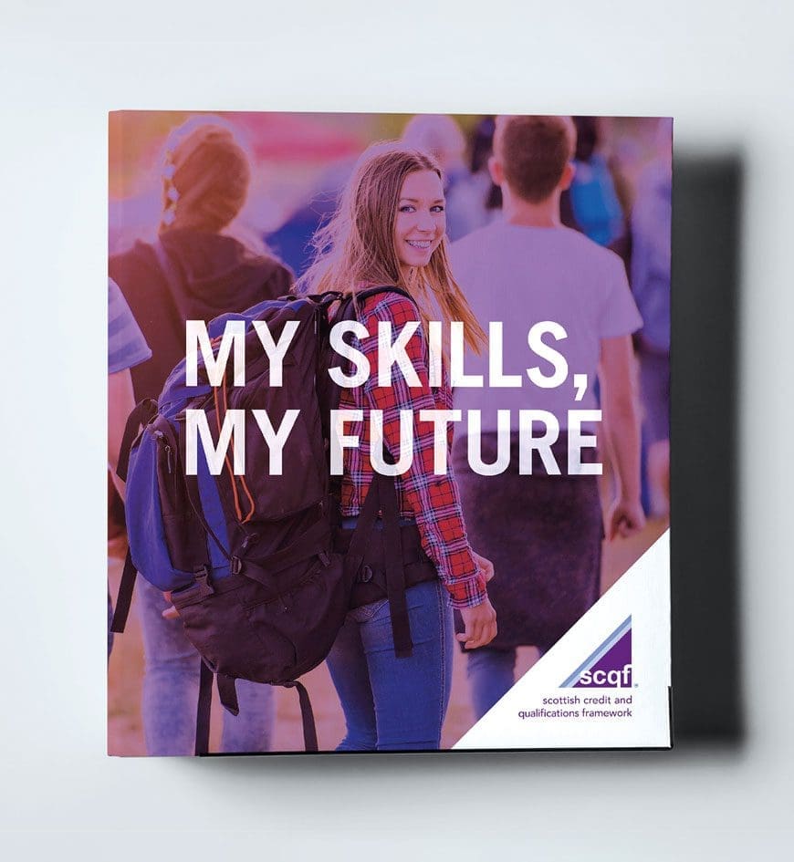 SCQF My Skills, My Future training pack cover