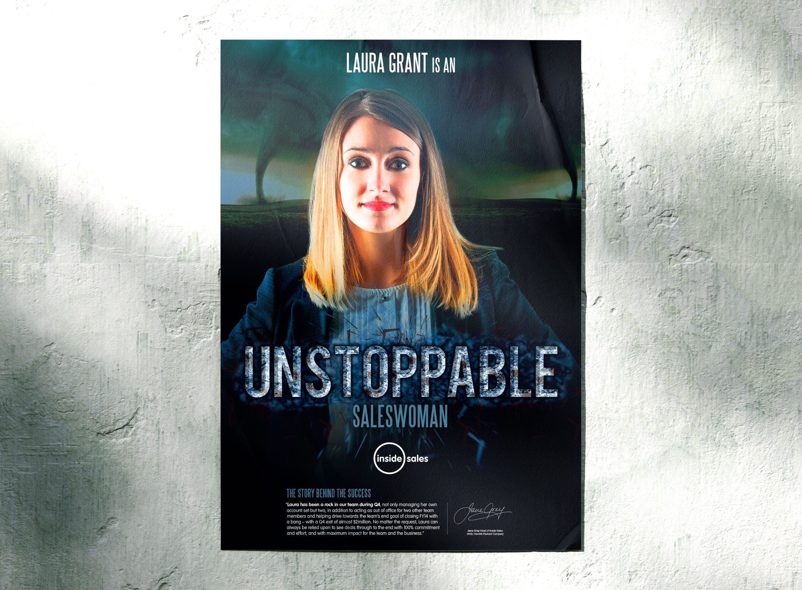 Hewlett Packard Enterprise Superheroes poster – ‘Unstoppable’ Hewlett Packard Enterprise Superheroes poster – ‘Unstoppable'