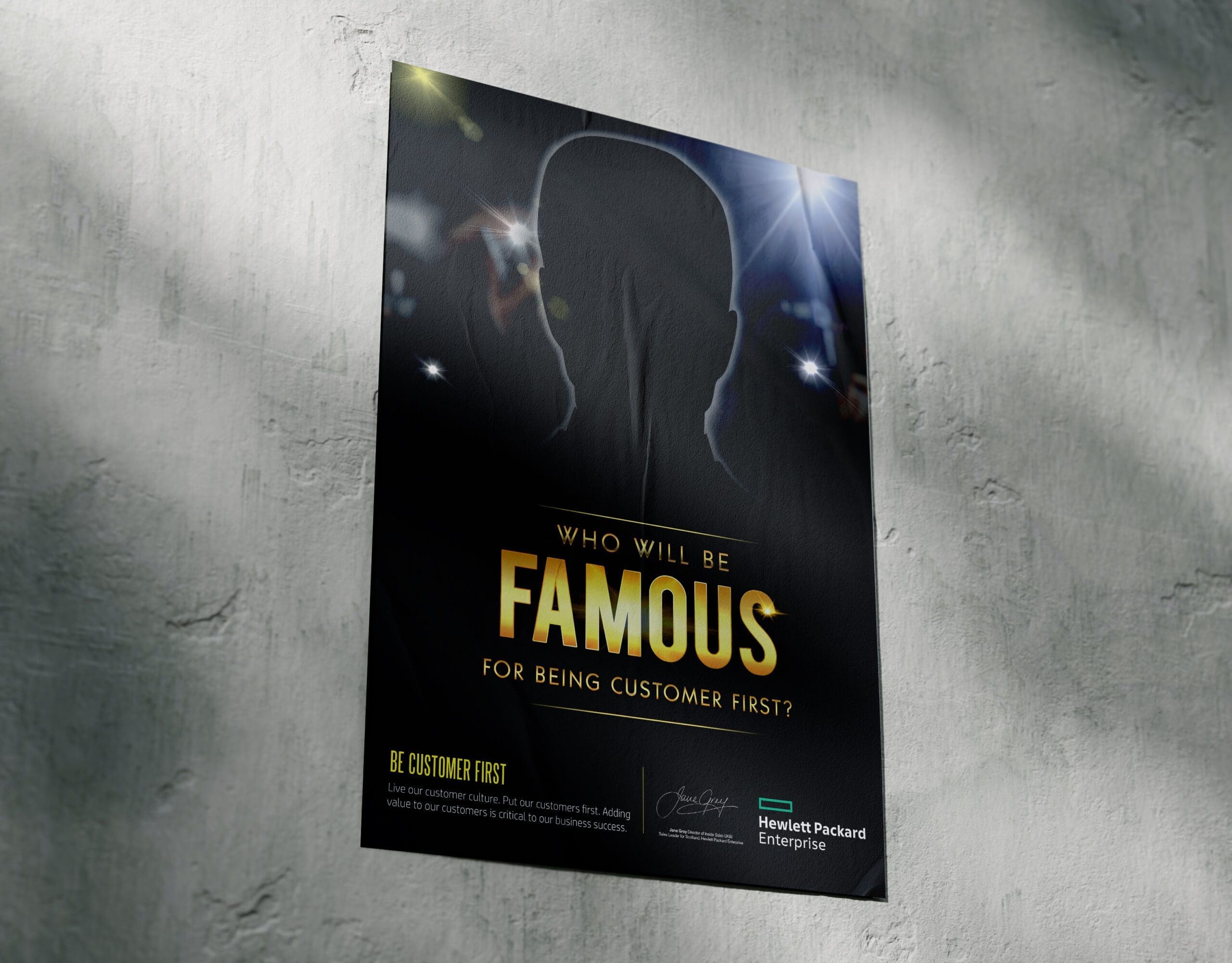 Hewlett Packard Enterprise Superheroes teaser poster Hewlett Packard Enterprise Superheroes teaser poster