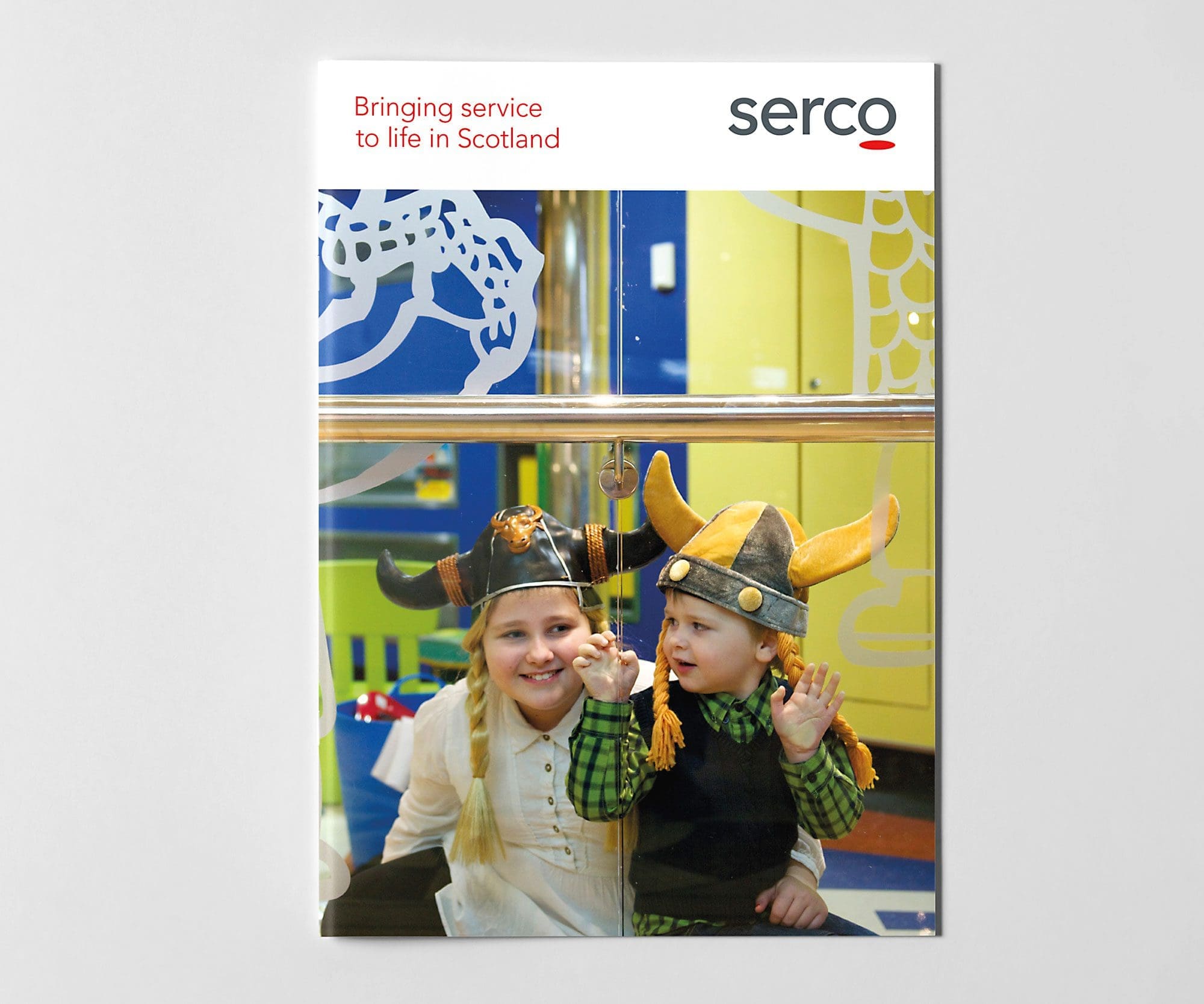 Serco in Scotland brochure cover