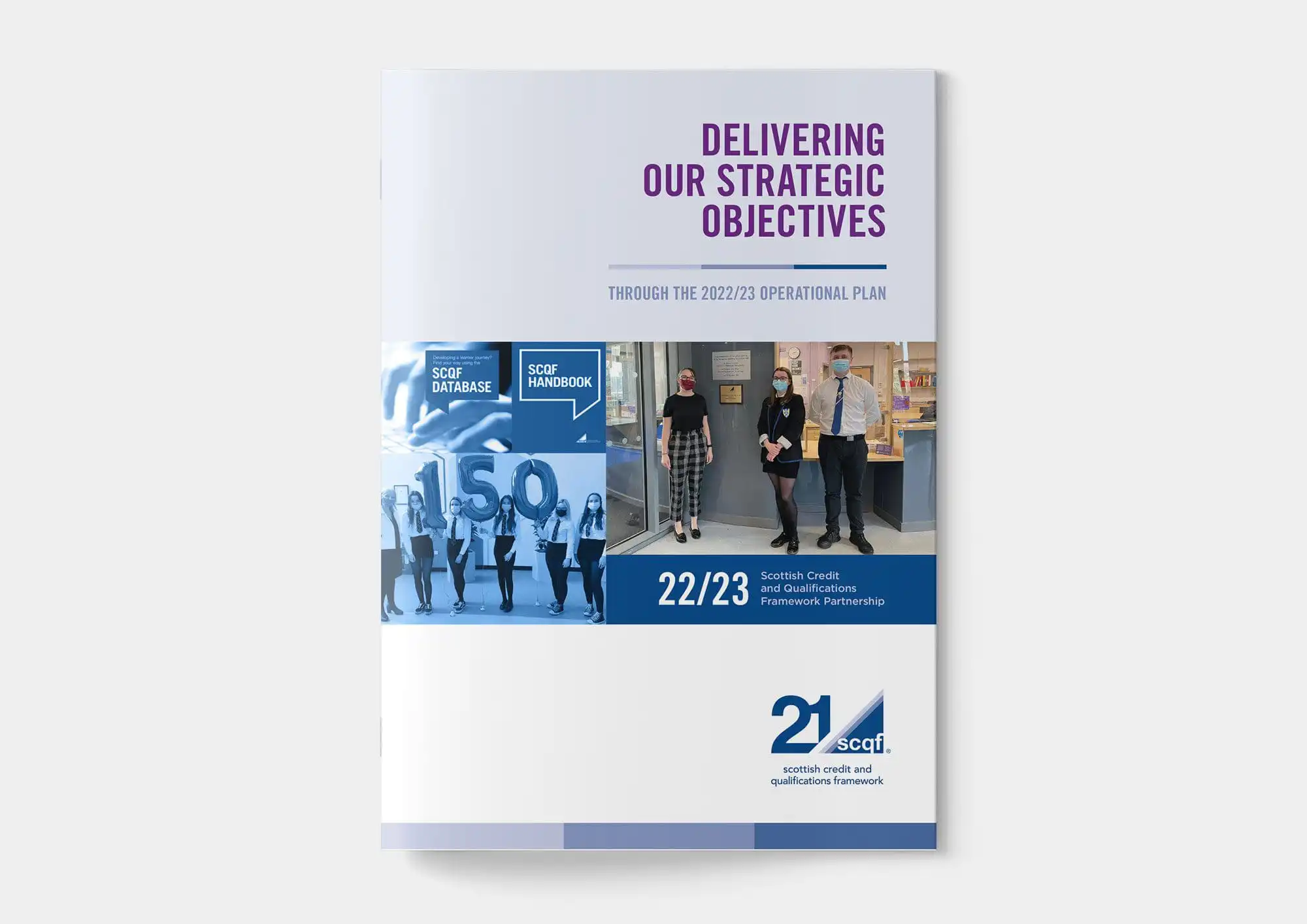 SCQF 2022 Operational Plan brochure cover SCQF 2022 Operational Plan brochure cover