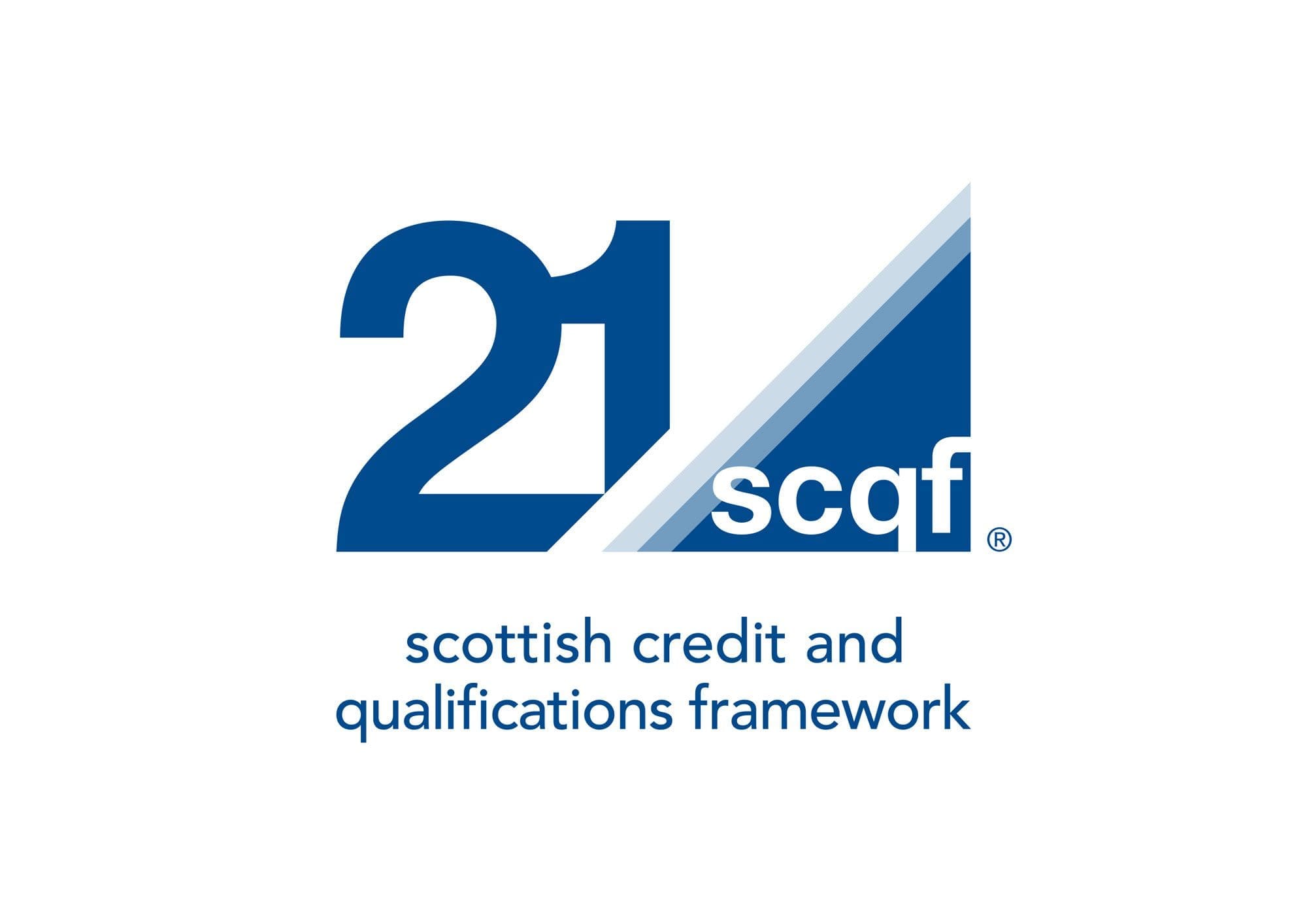 SCQF 21 Year Anniversary brand identity
